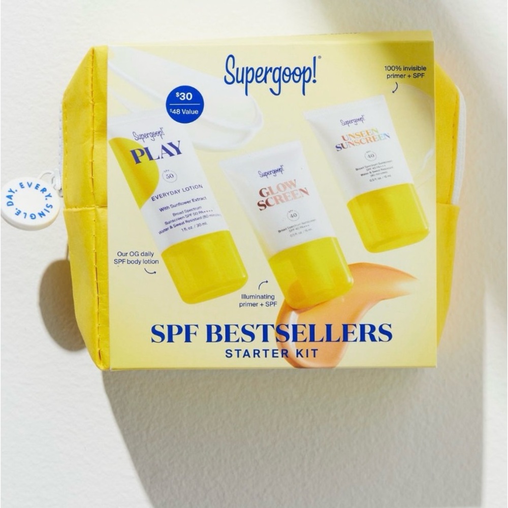 Supergoop! Yellow Suncare Essentials Kit